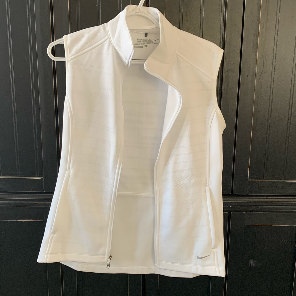 Nike golf white vest